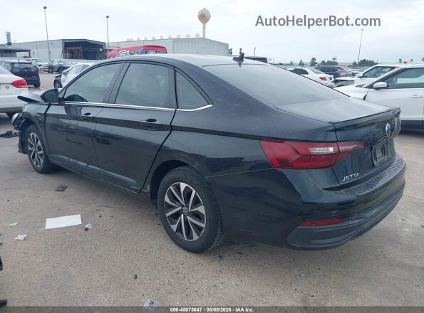 3VW5M7BU2PM056187 2023 VOLKSWAGEN JETTA Черный Задняя левая четверть