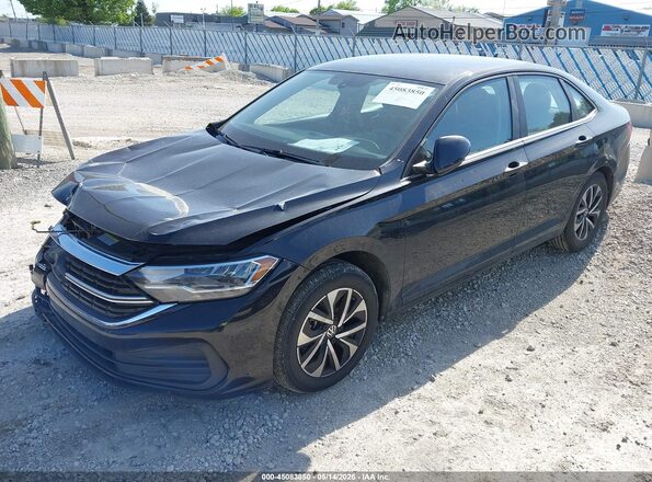 3VW5M7BU5PM032675 2023 VOLKSWAGEN JETTA Black Front left