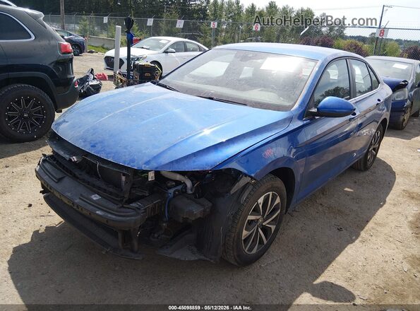 3VW5M7BU6RM071102 2024 VOLKSWAGEN JETTA Blue Przód lewy