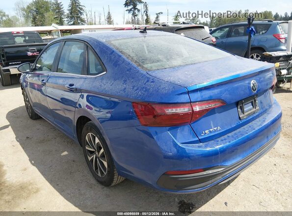3VW5M7BU6RM071102 2024 VOLKSWAGEN JETTA Blue Tył lewy