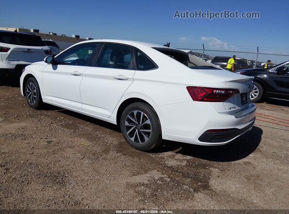 3VW5M7BU7PM021693 2023 VOLKSWAGEN JETTA White Հետևի ձախ