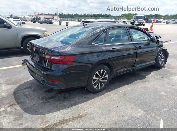 3VW5M7BU7PM021998 2023 VOLKSWAGEN JETTA Black Задня права чверть