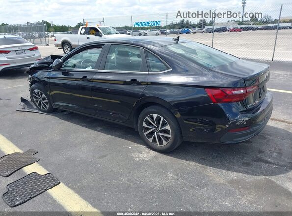 3VW5M7BU7PM021998 2023 VOLKSWAGEN JETTA Black Задня ліва чверть