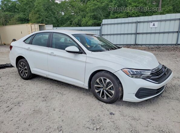 3VW5M7BU9RM095927 2024 VOLKSWAGEN JETTA Белый Передняя правая четверть