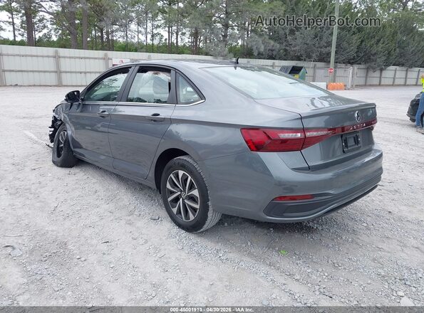 3VW5W7BU2TM021170 2026 VOLKSWAGEN JETTA Gray Trasero izquierdo