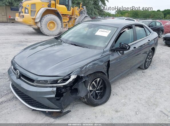 3VW5W7BU2TM021170 2026 VOLKSWAGEN JETTA Gray Vista tres cuartos delantera izquierda