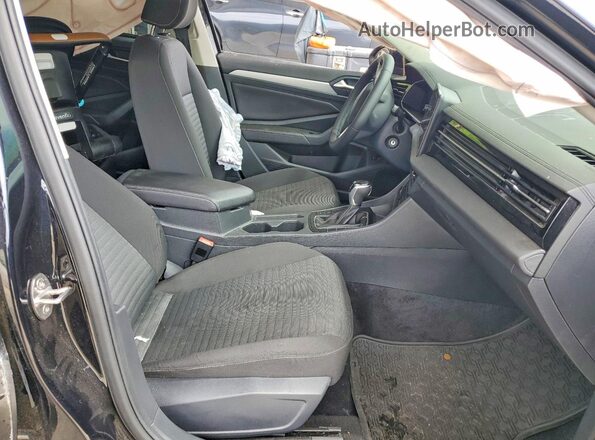 3VW5W7BU3TM004345 2026 VOLKSWAGEN JETTA Black Widok wnętrza z przodu