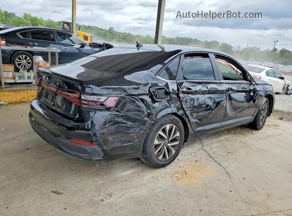 3VW5W7BU3TM004345 2026 VOLKSWAGEN JETTA Black Tył prawy