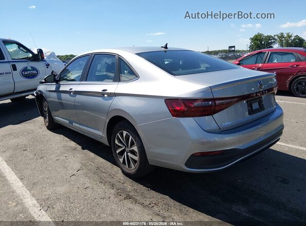 3VW5W7BU3TM027222 2026 VOLKSWAGEN JETTA Silver Հետևի ձախ