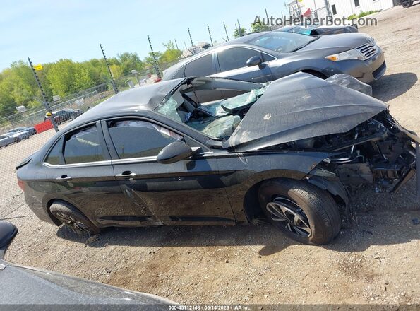 3VW5X7BU5SM103518 2025 VOLKSWAGEN JETTA Black Vista interior trasera