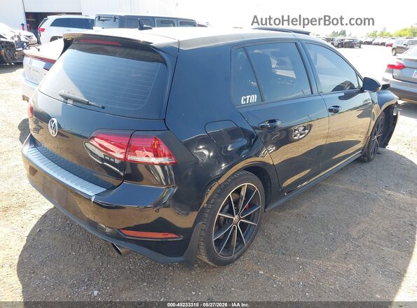 3VW6T7AU0MM006764 2021 VOLKSWAGEN GOLF Black Trasero derecho