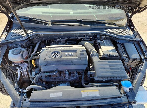 3VW6T7AU0MM010510 2021 VOLKSWAGEN GTI Black Engine compartment view