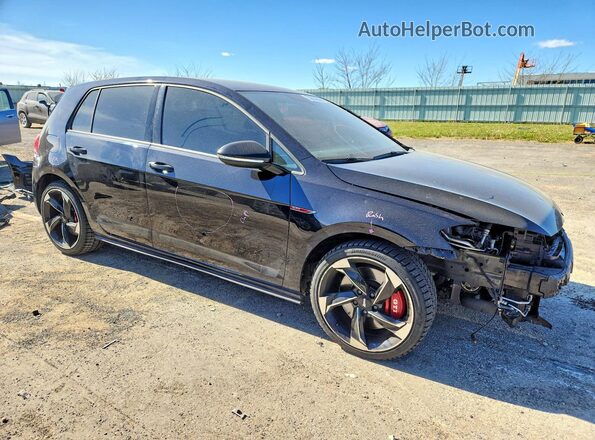 3VW6T7AU0MM010510 2021 VOLKSWAGEN GTI Black Front right