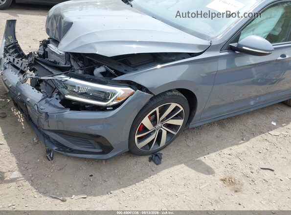 3VW6T7BU4LM092626 2020 VOLKSWAGEN JETTA Gray Vista tres cuartos delantera izquierda