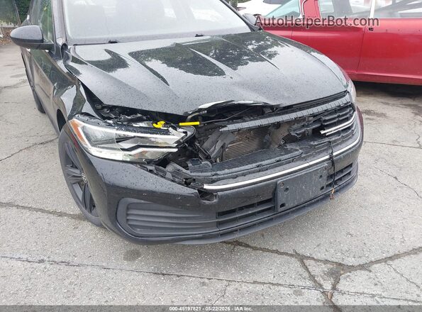 3VW7M7BU1PM031256 2023 VOLKSWAGEN JETTA Black Դիմացի տեսք