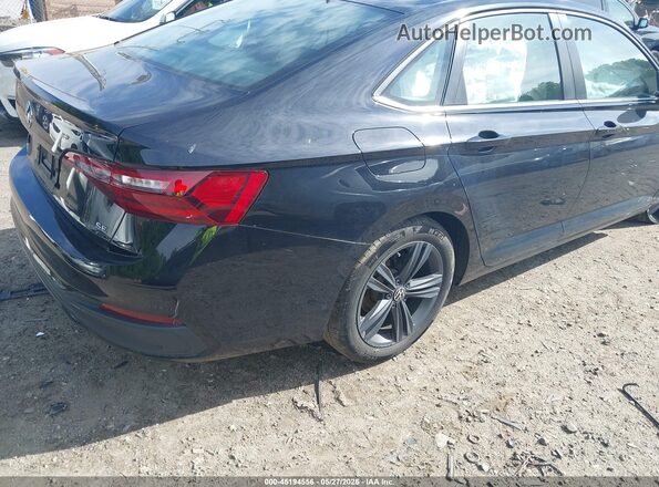 3VW7M7BU2NM014205 2022 VOLKSWAGEN JETTA Black უკანა მარჯვენა