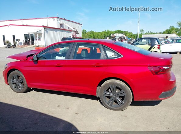 3VW7M7BU3RM076587 2024 VOLKSWAGEN JETTA Красный Панорамный вид салона 360°