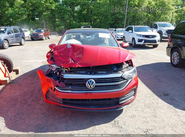 3VW7M7BU3RM076587 2024 VOLKSWAGEN JETTA Красный Вид щитка приборов