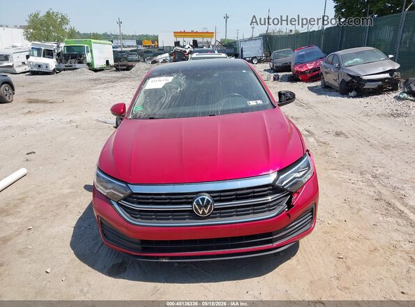 3VW7M7BU6PM034296 2023 VOLKSWAGEN JETTA Red Սարքավորումների վահանակի տեսք