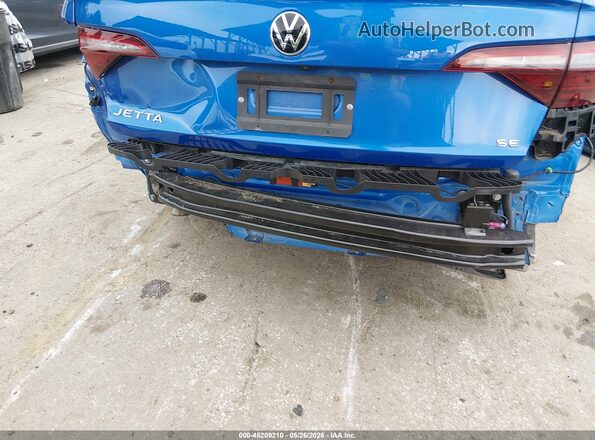 3VW7M7BU8PM038205 2023 VOLKSWAGEN JETTA Blue Widok z przodu