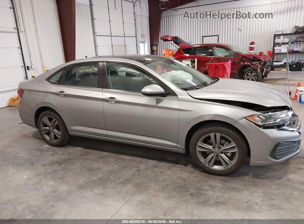 3VW7M7BU8RM001027 2024 VOLKSWAGEN JETTA Silver Vista interior trasera