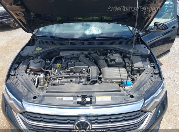 3VW7M7BU9RM009377 2024 VOLKSWAGEN JETTA Black Widok z tyłu