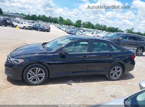 3VW7M7BU9RM009377 2024 VOLKSWAGEN JETTA Black Widok wnętrza 360 stopni