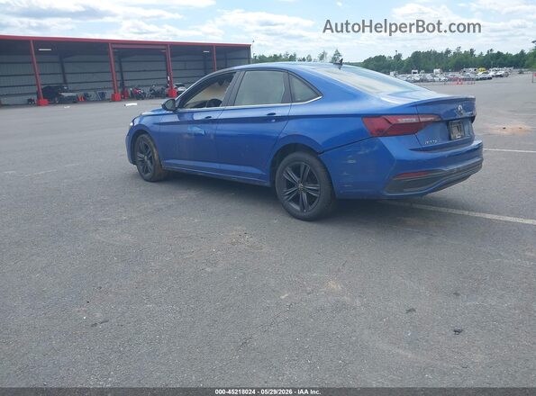 3VW7M7BU9RM056621 2024 VOLKSWAGEN JETTA Blue Հետևի ձախ