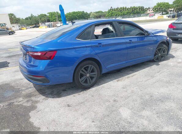 3VW7M7BUXPM020918 2023 VOLKSWAGEN JETTA Blue Հետևի աջ