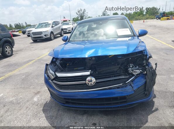 3VW7M7BUXPM020918 2023 VOLKSWAGEN JETTA Blue Սարքավորումների վահանակի տեսք