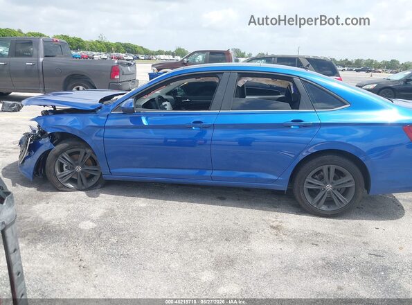 3VW7M7BUXPM020918 2023 VOLKSWAGEN JETTA Blue Սալոնի 360 աստիճան տեսք