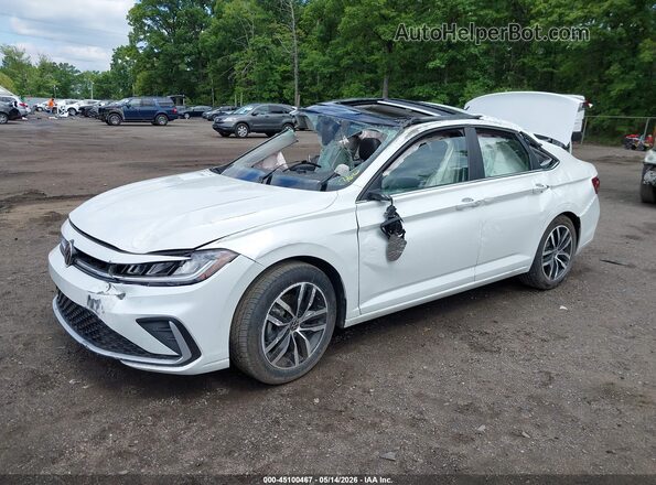3VW7W7BU1TM006863 2026 VOLKSWAGEN JETTA Белый Передняя левая четверть