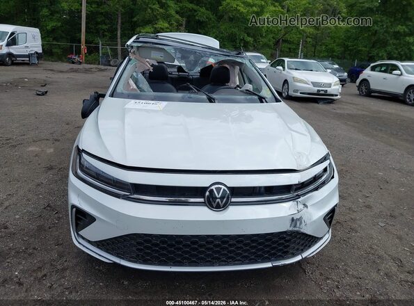 3VW7W7BU1TM006863 2026 VOLKSWAGEN JETTA Белый Вид панели приборов