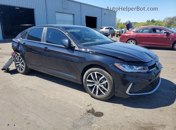3VW7W7BU2TM014180 2026 VOLKSWAGEN JETTA Черный Передняя правая четверть