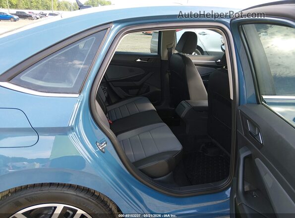 3VW7W7BU7TM037891 2026 VOLKSWAGEN JETTA Blue Widok naklejki z numerem VIN