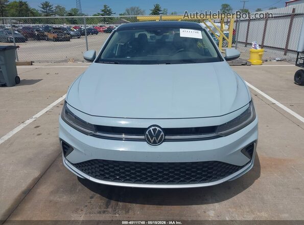 3VW7X7BU2SM094852 2025 VOLKSWAGEN JETTA Light Blue Вид щитка приборов