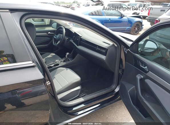 3VW7X7BU8SM032016 2025 VOLKSWAGEN JETTA Black Widok wnętrza z przodu