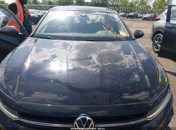 3VW7X7BU8SM040441 2025 VOLKSWAGEN JETTA Black Vista frontal
