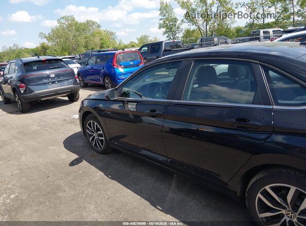 3VW7X7BU8SM040441 2025 VOLKSWAGEN JETTA Black Vista interior de 360 grados