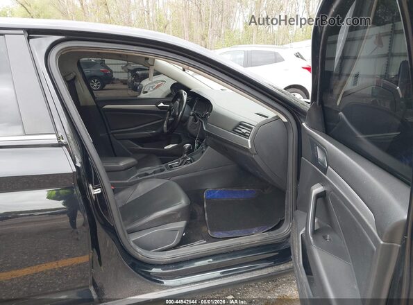 3VWC57BU0KM098659 2019 VOLKSWAGEN JETTA Black წინა სალონის ხედი
