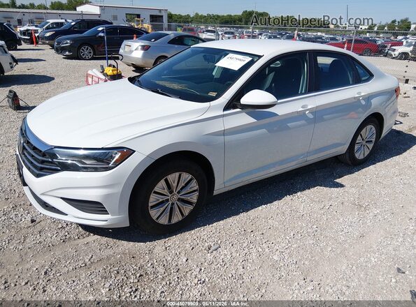 3VWC57BU0KM190600 2019 VOLKSWAGEN JETTA White Vista tres cuartos delantera izquierda