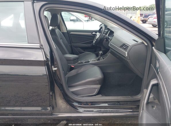 3VWC57BU1KM139378 2019 VOLKSWAGEN JETTA Black წინა სალონის ხედი