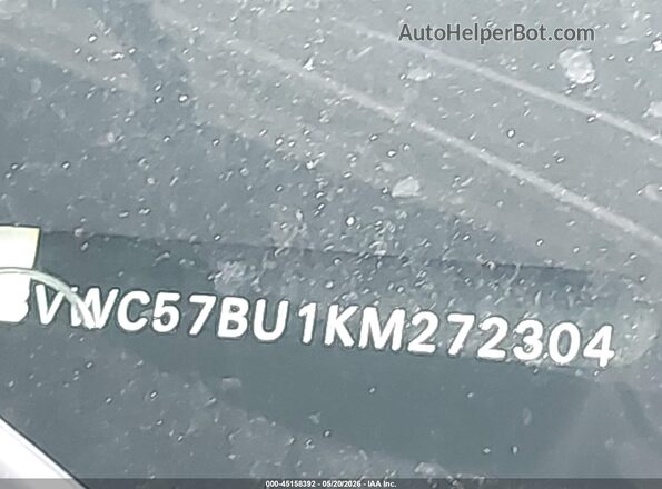 3VWC57BU1KM272304 2019 VOLKSWAGEN JETTA Silver 