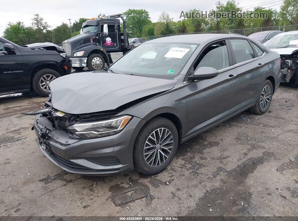 3VWC57BU1MM104374 2021 VOLKSWAGEN JETTA Gray Передня ліва чверть