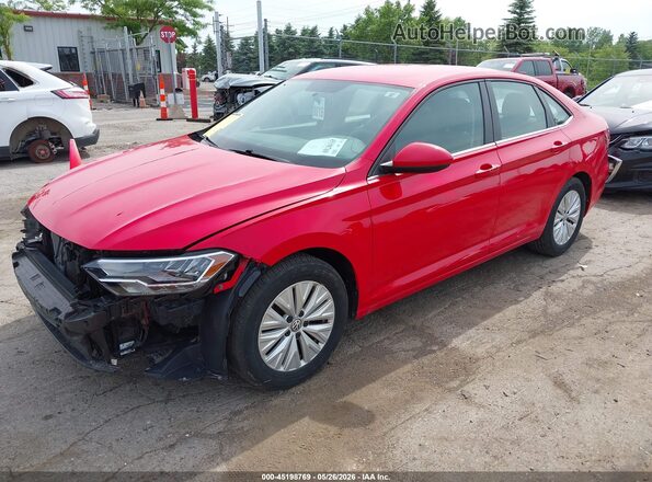 3VWC57BU3KM053523 2019 VOLKSWAGEN JETTA Red Front left