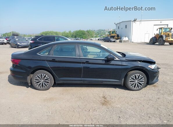3VWC57BU3MM068879 2021 VOLKSWAGEN JETTA Black Rear interior view
