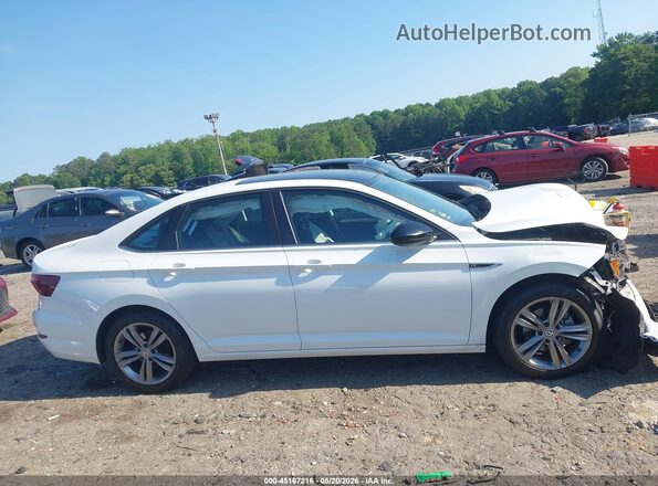 3VWC57BU4MM104109 2021 VOLKSWAGEN JETTA White Widok wnętrza z tyłu