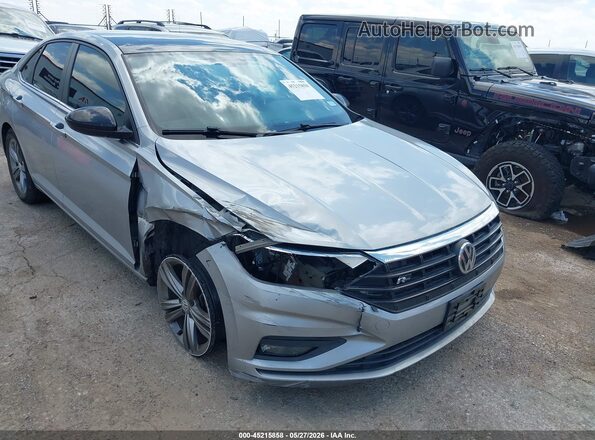3VWC57BU5KM196909 2019 VOLKSWAGEN JETTA Gray Widok z przodu
