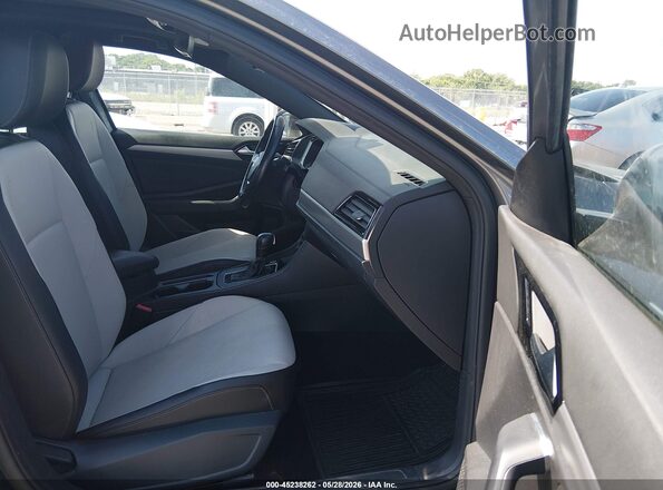 3VWC57BU5MM083478 2021 VOLKSWAGEN JETTA Серый Вид салона спереди
