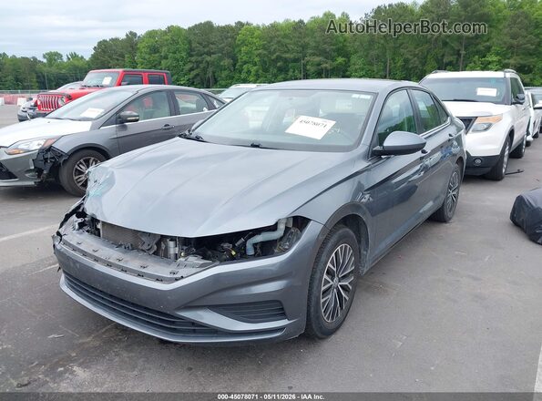 3VWC57BU6MM103513 2021 VOLKSWAGEN JETTA Gray Передня ліва чверть